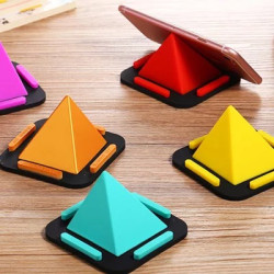 創意矽膠防滑金字塔支架- 2H-POH-00008